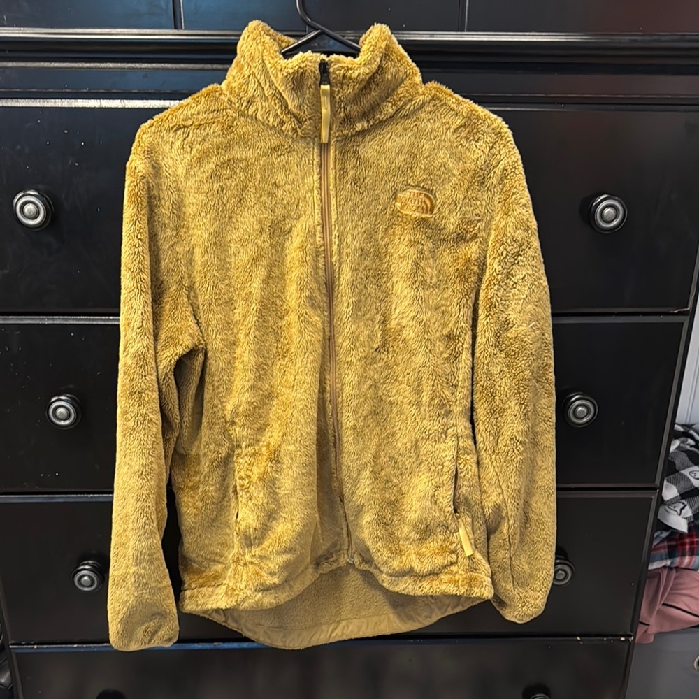 North Face Gold Fleece Jacket
